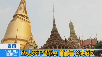 泰国已有69人死于登革热 首都曼谷成疫区