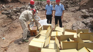 炸药1008公斤雷管3820发！梅县公安集中销毁一批危爆物品