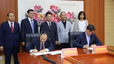 这几天梅州城西职校来了一批德国客人，有大事情？小编：对