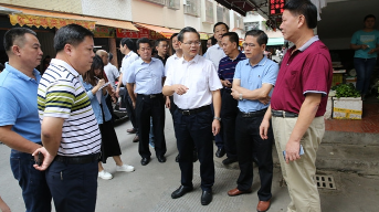 曾永祥率队督导“创卫创文”工作时强调：全力加快整治步伐