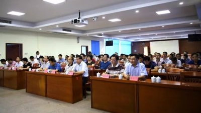 大埔组织收听收看中央扫黑除恶第八督导组督导广东省工作动员会电视电话会议