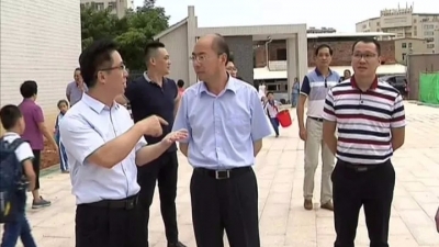 张运全调研梅县区交通、学校等重点民生项目建设情况