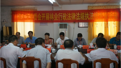五华县人大常委会组织开展林业行政法律法规执法检查工作