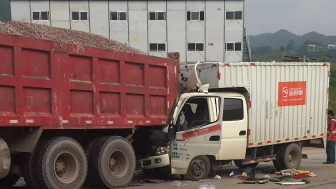 大货车致人死亡事故频发！梅县区强力管控给大货车系“生命安全带” 