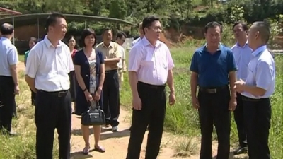 省委台办方涛一行来平远调研：服务台资企业发展