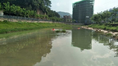 看见小孩落水，五华这位老师手机都不要了，直接跳入水中