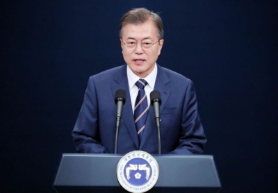 不断下跌，韩国总统文在寅支持率再创新低