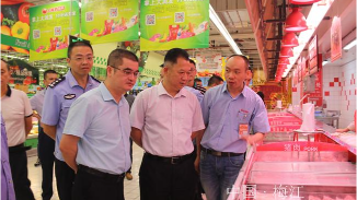 守牢安全生产红线！梅江区主要领导检查节日安全工作