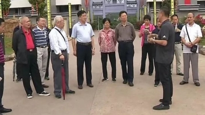 梅县区邀请老领导为乡村振兴美丽乡村建设献策