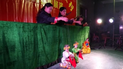 栩栩如生！五华提线木偶戏走进河东镇万华村