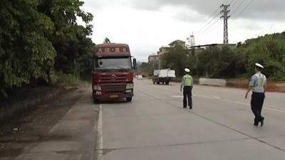 24小时无缝执法！梅县开展道路货物运输安全专项治理行动