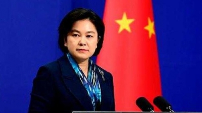 美海军军舰昨穿越台湾海峡，外交部：中方密切关注并全程掌握