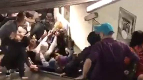 吓人！罗马地铁遇超恐怖电梯事故，24人受伤1人截肢
