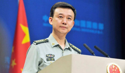 美舰擅自进入中国南海岛礁邻近海域 国防部回应