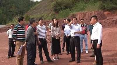 深圳市梅县商会考察团到平远考察投资环境