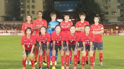 梅州辉骏1比0战胜四川女足，保持赛季不败记录圆满收官