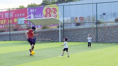 运动健身乐悠悠，蕉岭市民健康过长假