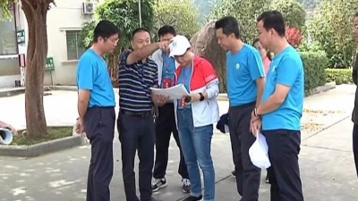张晨调研南粤古驿道定向大赛平远站筹备工作