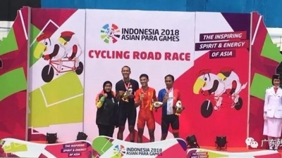 厉害了！梅州小伙魏国平在第三届亚残运会上勇夺两金