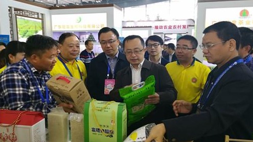 蕉岭参加第十六届长沙农交会 助力丝苗米产业发展