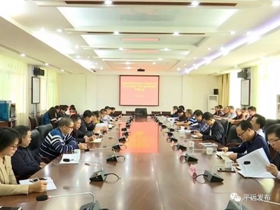 平远深入学习贯彻习近平总书记视察广东重要讲话精神