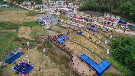 南粤古驿道定向大赛平远站侧记：追逐希望田野  探寻红色记忆