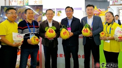 陈敏率队赴湘参加“农交会”  梅州逾百种长寿农产品参展