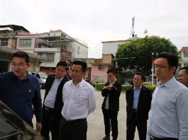 朱汉东到百侯镇调研“乡村复兴论坛·大埔峰会”筹备工作情况