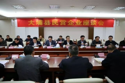 大埔召开民营企业座谈会：让企业家吃下定心丸安心谋发展