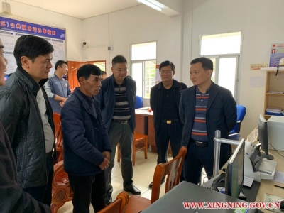 丘孝东到兴宁叶塘镇调研基层党建和精准扶贫工作