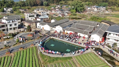 来看这个田园诗画般的小村庄！嘉宾们参观梅州蕉岭“院士之村” 