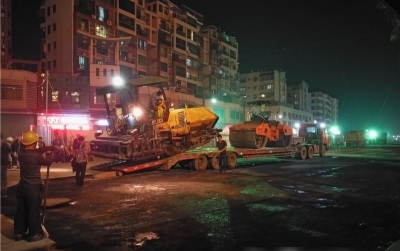 “地下”转“地上”！梅城华南大道开始换“新衣”
