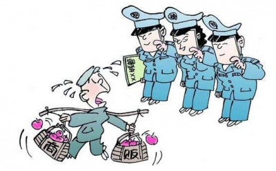 梅县男子当街持刀追逐城管，最后把自己“追”进看守所