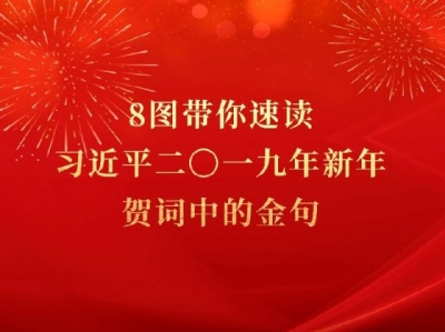 8图带你速读习近平二〇一九年新年贺词中的金句