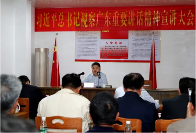 吴晖：以习近平总书记重要讲话精神为引领 推动农村基层各项工作实现新突破