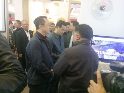 观采茶戏、提线木偶...陈敏、张爱军到文博会五华馆巡馆