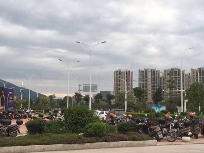 曝光！芹洋半岛外环路摩托车乱停放现象严重