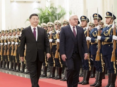 习近平同德国总统施泰因迈尔举行会谈