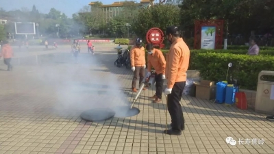 为推进“两美”行动，蕉岭县开展病媒生物防制活动