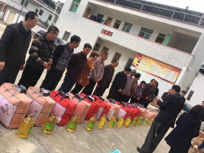 这个冬天暖烘烘！市水利水电协会帮扶慰问梅县困难户