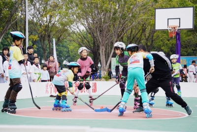 足球 篮球 轮滑…300多名青少年在梅乐享体育嘉年华