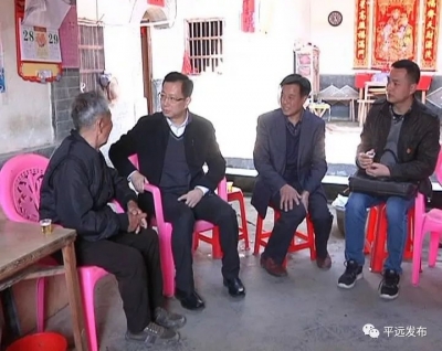 杜敏琪到平远走访慰问和调研基层党建工作