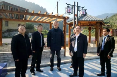广东旅游控股集团董事长王奇到大埔四联村调研精准扶贫精准脱贫工作