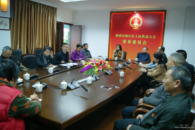 梅江区人大机关党支部与结对共建村级党组织联合开展主题党日活动