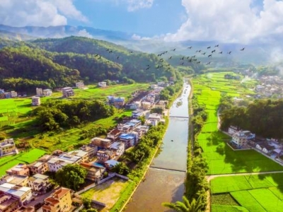 曾尚忠到梅江区西阳镇督导“两美”行动开展情况