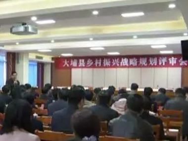 大埔县举行乡村振兴战略规划评审会