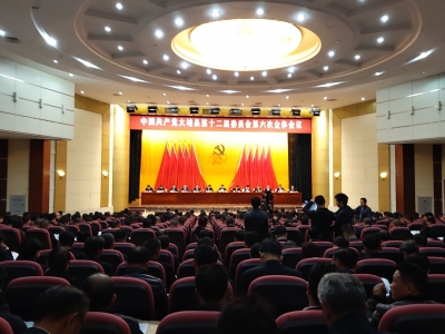 中共梅州市大埔县十二届六次全会开幕