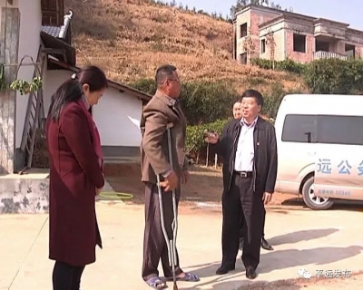 宋才华到平远仁居社南村开展“送温暖”活动