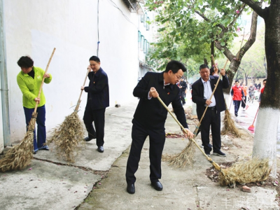 除旧尘迎新春！丰顺开展“两美”城乡环境大清洁志愿活动