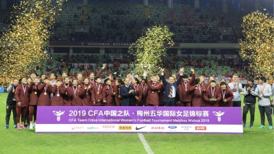 铿锵玫瑰！梅州五华女足四国赛决赛，中国1:0战胜韩国夺冠